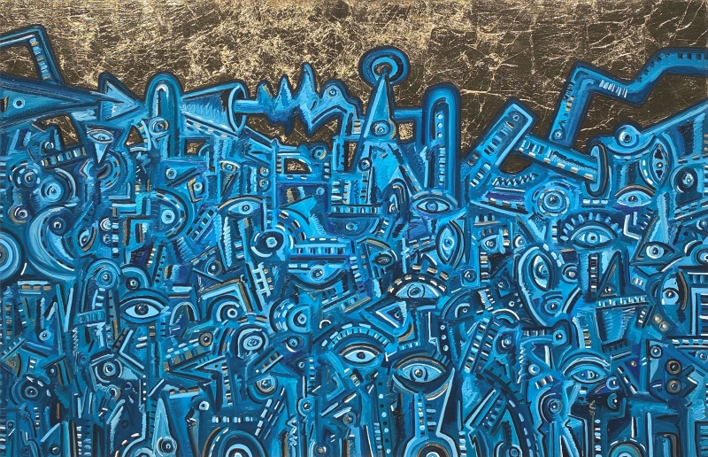 The Gem Mine by artist Miguel Cuachtemoc